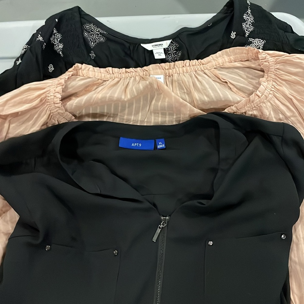Lot of 3 womens tops
